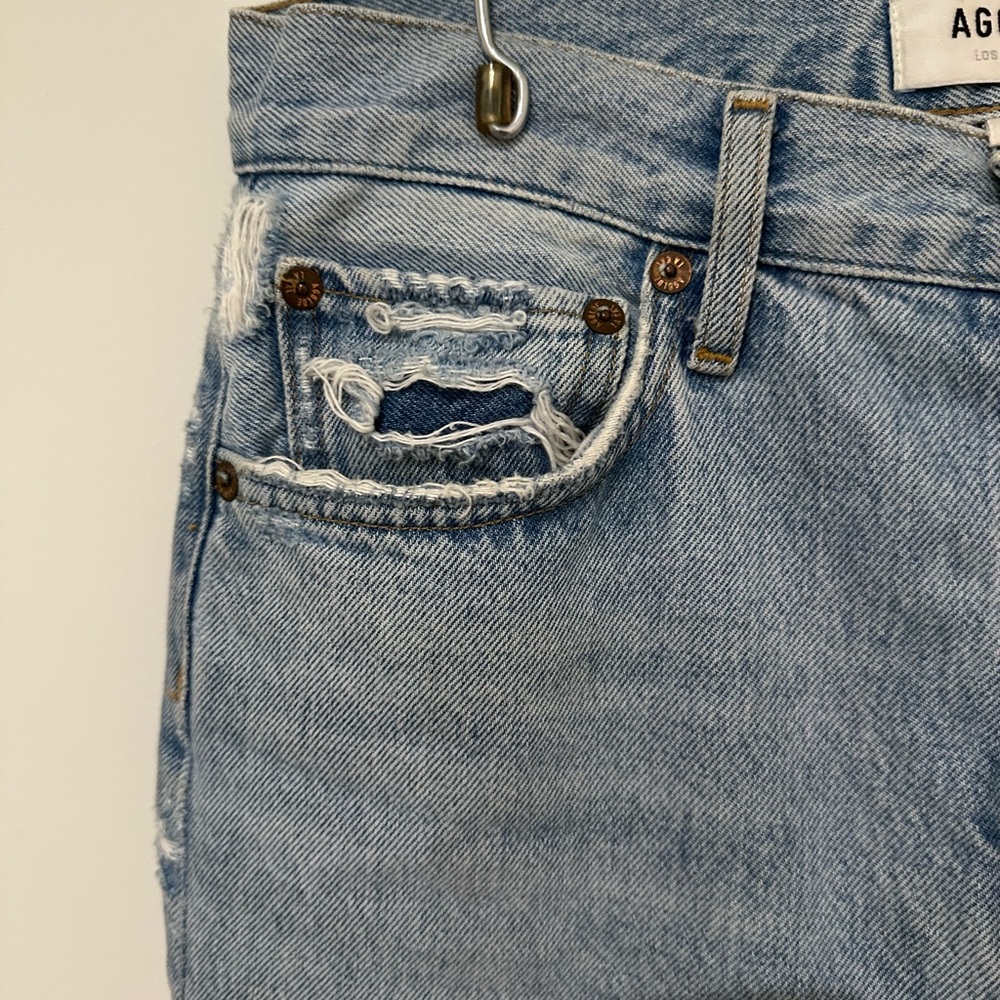 Agolde 90s Mid Rise Loose Fit Slightly Distressed - Picture 3 of 8